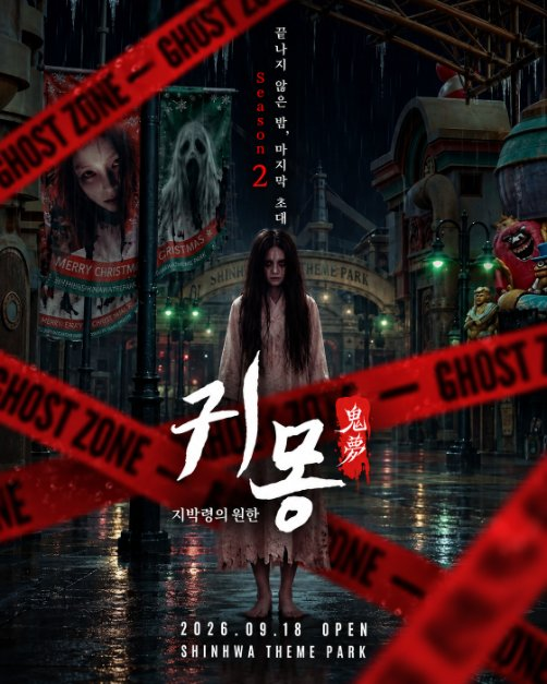 귀몽 제주신화월드 공식 행사 이미지